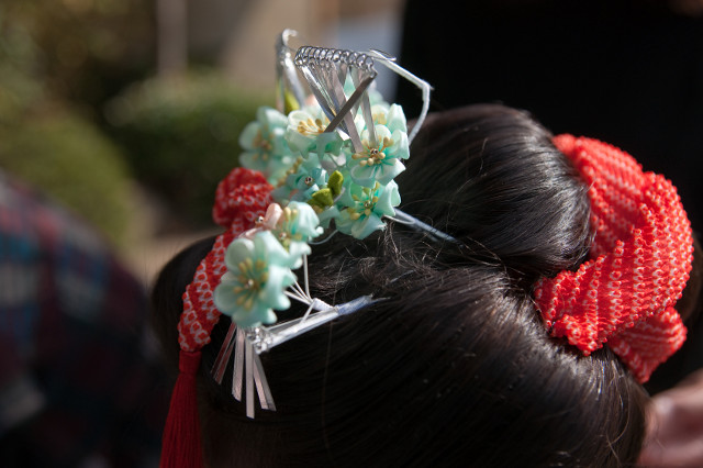 七五三の髪飾りを手作り 作り方は超簡単 3歳と7歳の女の子用に Chopic